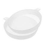 2pcs Honey Strainers Double Layer Nylon Mesh