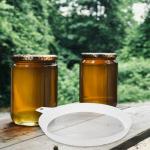 2pcs Honey Strainers Double Layer Nylon Mesh