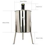 8 Frame Electric Honey Extractor for Beekeepers