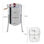 Arebos Manual Honey Extractor with Transparent Lid