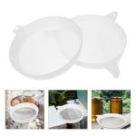 2pcs Honey Strainers Double Layer Nylon Mesh