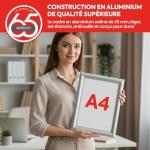 Aluminum Clip Frame for Certificates and Photos