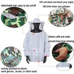 Lightweight Beekeeping Suit with Veil - Large