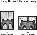 Black Picture Frame for Landscape & Portrait Display