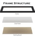 Black Picture Frame for Landscape & Portrait Display