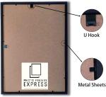 Black Picture Frame for Landscape & Portrait Display