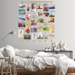 Wooden Photo Frame with Clips for Bee Art Display