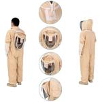 Ventilated Full Body Beekeeping Suit with Face Cover