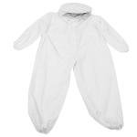 Beekeeping Suit with Dual Zippers - White