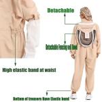 Ventilated Full Body Beekeeping Suit with Face Cover