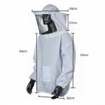 Beekeeping Jacket with Elastic Smock for Adults