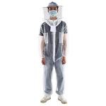Transparent Nylon Mesh Beekeeping Suit XXL