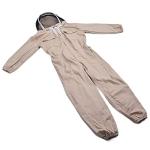 One-Piece Beekeeping Suit with Detachable Veil Hat