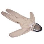 One-Piece Beekeeping Suit with Detachable Veil Hat