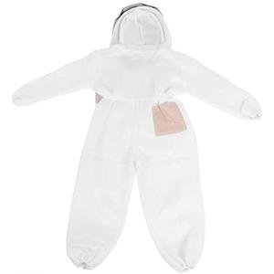 Ventilated Beekeeping Suit with Double Zippers