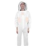 Ventilated Beekeeping Suit with Double Zippers
