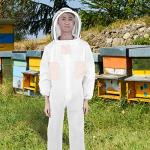 Ventilated Beekeeping Suit with Double Zippers