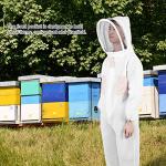 Ventilated Beekeeping Suit with Double Zippers