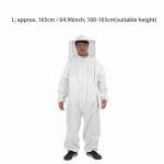 Professional Beekeeping Suit with Hat - Large
