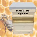 Actiasbee Bee Hive Super Box with Metal Runners