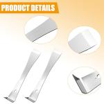 Steel Bee Hive Tool Set - 2 Multifunctional Pieces