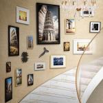 A3 Black Wooden Photo Frame for Certificates