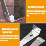 Steel Bee Hive Tool Set - 2 Multifunctional Pieces