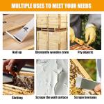 Steel Bee Hive Tool Set - 2 Multifunctional Pieces