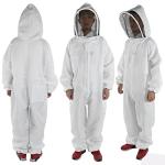 Cotton Full Body Beekeeping Suit with Veil