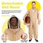 Zelaby Full Body Beekeeping Suit with Gloves