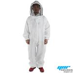 Cotton Full Body Beekeeping Suit with Veil