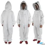 Cotton Full Body Beekeeping Suit with Veil