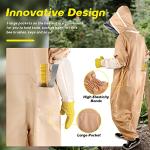 Zelaby Full Body Beekeeping Suit with Gloves