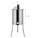 Bonnlo Electric Honey Extractor with Adjustable Stand