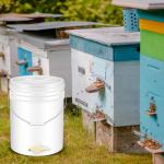 2 Pack 5 Gallon Honey Buckets with Spigot