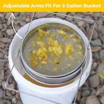 Double Sieve Stainless Steel Honey Strainer