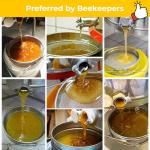 Double Sieve Stainless Steel Honey Strainer