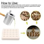 Beeswax Silicone Queen Bee Rearing Cell Cups