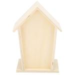 Wooden Bee House Set for Outdoor Gardens