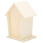 Wooden Bee House Set for Outdoor Gardens