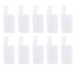 10-Pack Plastic Queen Bee Cages for Beekeeping