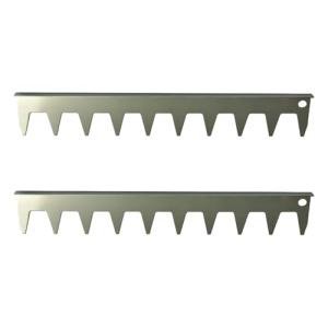 2-Pack Stainless Steel Honeycomb Frames Rakes