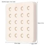 Silicone Queen Bee Cell Cup Mold with 20 Cups