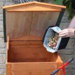 Eco-Friendly Wooden Beehive Composter 288L