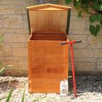 Eco-Friendly Wooden Beehive Composter 288L