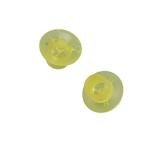 100 Plastic Queen Bee Rearing Cups - Yellow