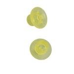 100 Plastic Queen Bee Rearing Cups - Yellow