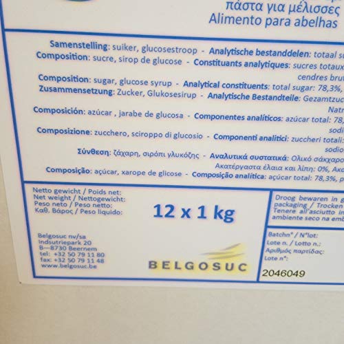 Fondabee Fondant Bee Feed Candy - 12 x 1kg