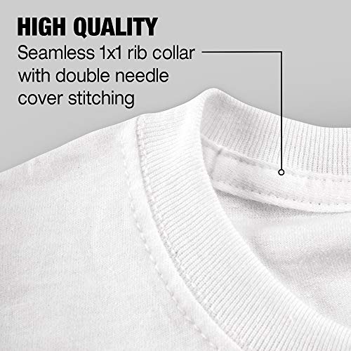 Trevco Men's Columbo Short Sleeve T-Shirt, Navy, Large