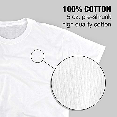 Trevco Men's Columbo Short Sleeve T-Shirt, Navy, Large